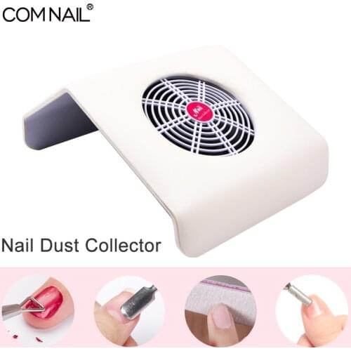 Comnail Powerful Nail Dust Collector with High Suction Fan Manicure Vacuum Cleaner Dust Collector with 2 Dust Collecting Bags