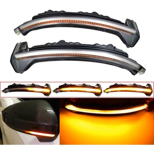 Dynamic Turn Signal Light For Audi TT TTS MK3 8S 2015-2020 TTRS R8 Side Mirror Indicator Lamp Sequential Blinker
