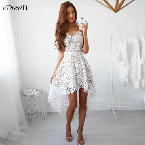 EDressU White Summer Dresses