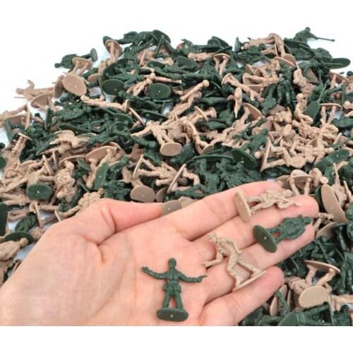 360pcs 1/72 Plastic Simulation Military Soldiers Figurine Army Sand Scene Play Table Model Accessories--1.5x2.8cm