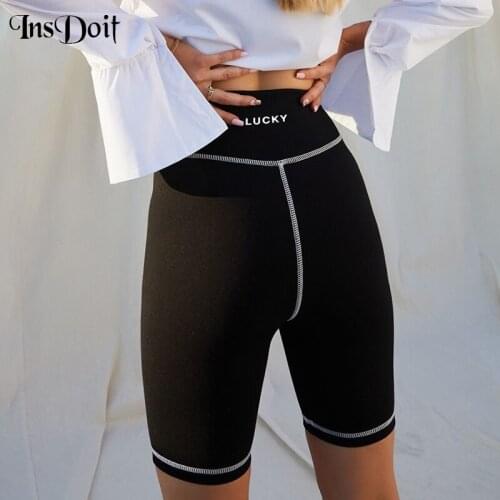 INSDOIT Women's High Waist Shorts