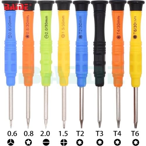 Mini Multi-Function Magnetic Precision Screwdriver Set for Apple iPhone 7 Samsung HTC Phone Tablet PC ect 4000pcs/lot