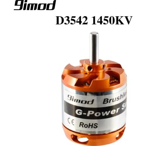 New Arrival Motor 9imod D3542 1450KV/1250KV Brushless Outrunner Motor For Mini Multicopters RC Plane Aircraft