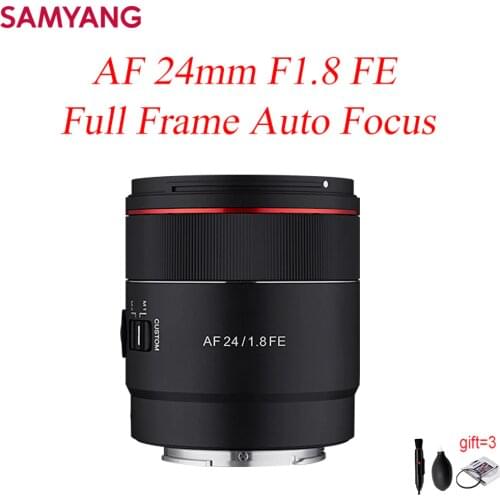 Samyang AF 24mm F1.8 FE Lens For Sony FE Camera Full Frame Auto Focus Camera Lens For Scenery Starry Sky Night View A7RIII A7