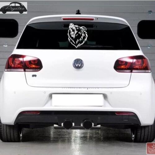 Hunt Bear Decal Hunting Club Sticker Hollow Sticker Hunter Car Window Vinyl Decal Funny Poster Motorcycle