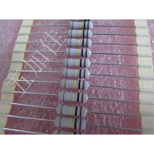 Original New 100% 2W 100K 5% MOS2CT52A104J metal oxide color ring resistor (Inductor)