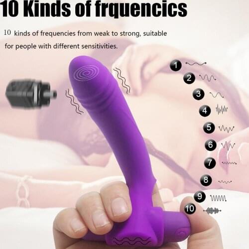 ORISSI Finger Vibrator G Spot Massager Clitoral Vibrate Sex Toy for Women Adult Product for Couple Female Erotic 10 Speed Orgasm