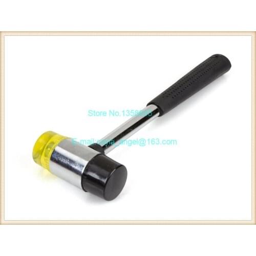 Rubber hammer/Iron handle rubber hammer / Fiberglass Hammer engraving tools power reduced multi-purpose for jewelry DIY tools