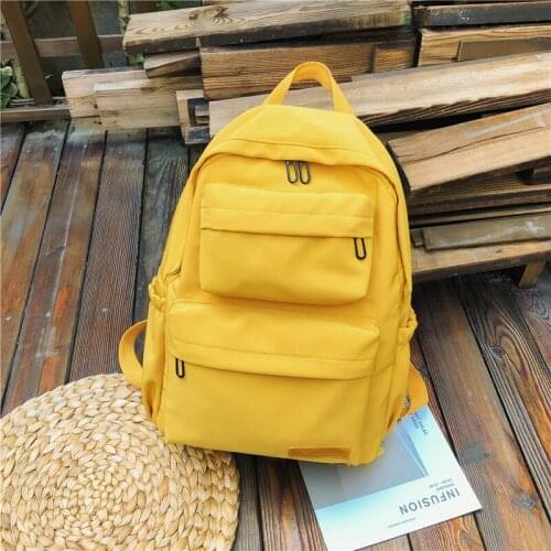 2021 New School Bags for Teenage Girs Female Travel Backpack Multi Pocket Mochilas Women Nylon Waterproof Backpack For Women