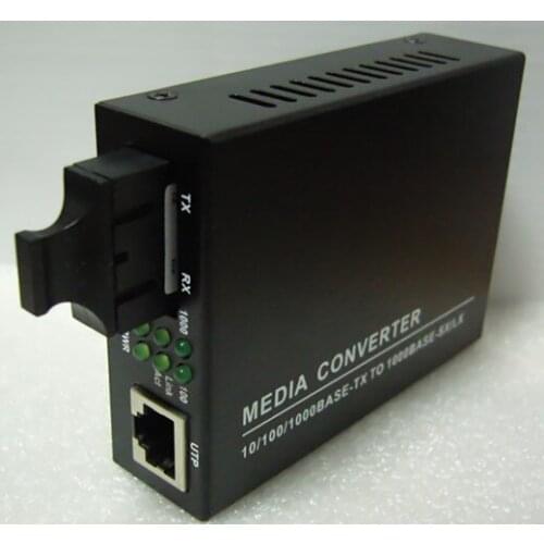 High quality Gigabit 1 light 1 electric optical transceiver multimode single mode dual fiber transceiver photoelectric converter