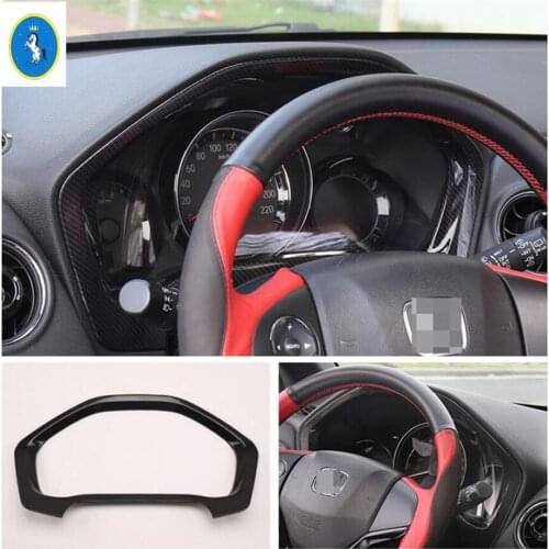 Yimaautotrims Auto Accessory Central Dashboard Instrument Display Screen Cover Trim Fit For Honda HRV HR-V Vezel 2014 - 2019