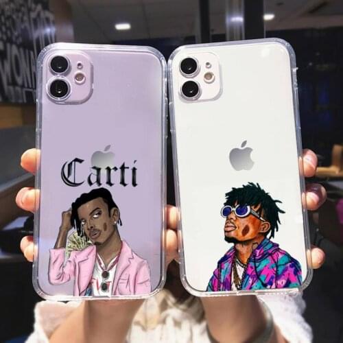 Zororong Rapper singer Playboi Carti die lit Phone Case For iPhone 12 Mini 11 Pro XS Max X XR 7 8 Plus
