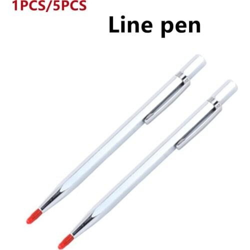 1PCS/5PCS Glass Tile Carpentry Metal Carbide Diamond Marker Marker