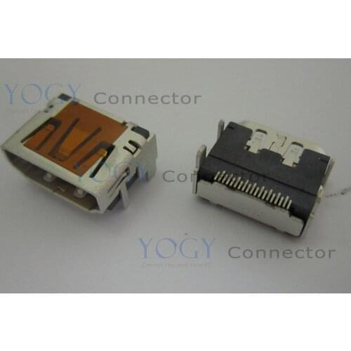 10pcs Common use 12mm Female HDMI Connector fit for Laptop MotherBoard HDMI Jack Socket Port