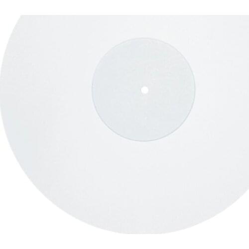12 Inch 3MM Acrylic Record Pad Anti-static LP Vinyl Mat Slipmat for Turntable Phonograph Accessories QW