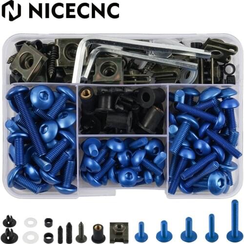 Complete Fairing Bolts Screw For Suzuki Bandit 1200 GSF1200 GSF400 GSXR1000 GSXR600 GSXR750 Hayabusa GSX1300R GSX600F SV1000 650