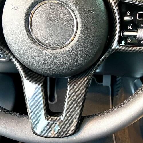 2021 Suitable For Benz Mercedes New Class A，B，c and e Cla Gla Glb Gle + Steering Wheel Decorative Frame Stier