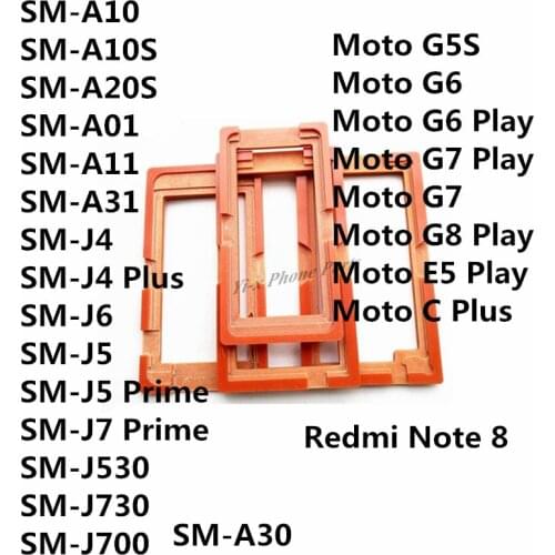 25pcs Glue Mould LCD Screen Glass Precision Position alignment Mold Holder for Samsung