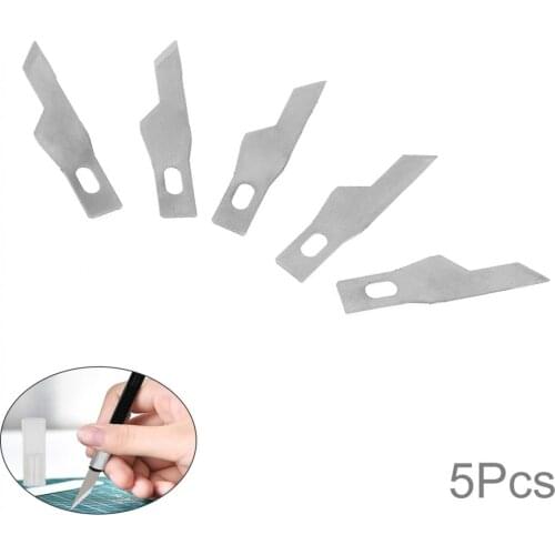 5pcs Engraving Blades 16# Blades Stainless Steel Metal Blade Wood Carving Blade Replacement Surgical Scalpel Craft