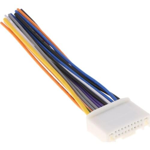 Auto Car 12 Pins Radio Stereo Wire Wiring Harness for Nissan Tiida