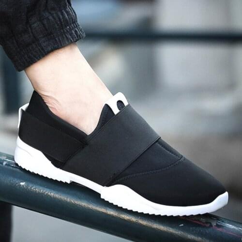 Cheap mens canvas running shoes mens sports shoes trend comfortable sports shoes mens ultra-light sports shoes black