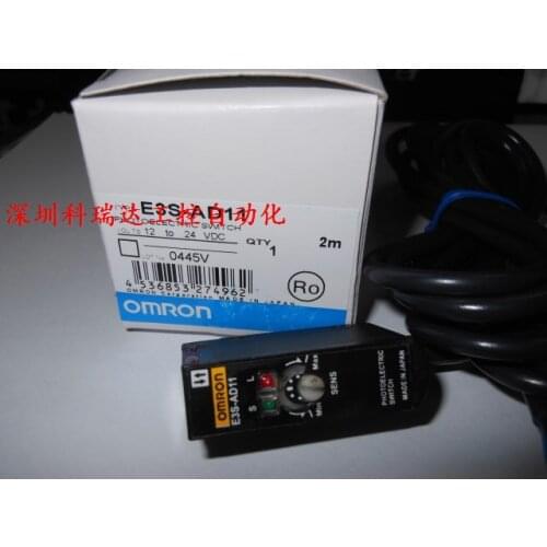 Free shipping E3S-AD12, (in kind as Figure) imported original NEW reflective photoelectric sensor