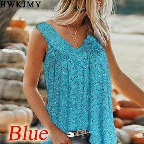 Womens Fashion Summer V-neck Off Shoulder Short Sleeved Tops Pleated Blouses Casual Printing Loose T-shirt Plus Size Shirts