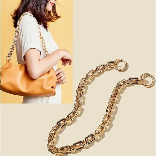 Plastic ABS Good Quality Gold Color Fashion Bag Chain Personality Brief Bag Belt Chains Jewelry Accessories di278