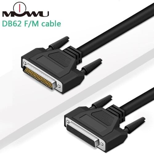 DB62 62Pin D-Sub 62P Male To Male Male To Female Female To Female Serial socket extender extension cable 1m 1.5m 3m 5m