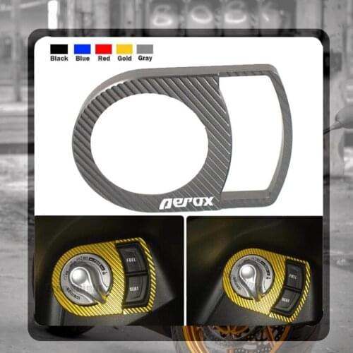 For YAMAHA AEROX155 AEROX 155 2015 - 2018 2016 2017 Motorcycle Scooter Accessories CNC Aluminum SEAT LOCK COVER CAP