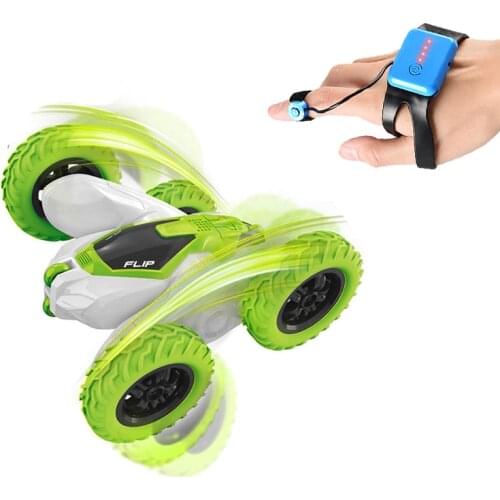 Gesture Control Toy Car 2.4G Drift Stunt Rc Car Romote Control Car 360 Degree Roll Flip Interlligent Twisting Off-Road Vehicle