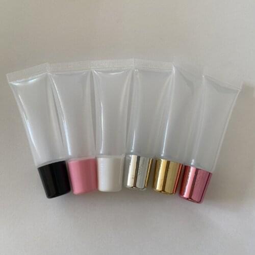 Cosmetic Foundation Tubes Portable Makeup Concealer Soft Box Empty Lipstick Lip Balm Tubes Lip Gloss Lip Glaze Squeeze Bottles