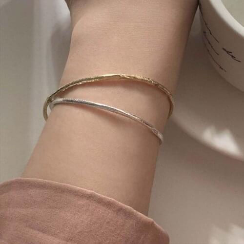 Miuoxion Fashion Personality Punk Party Jewelry Retro Irregular Thin Bracelet For Women Feature Namour Charm Gift All Seasons