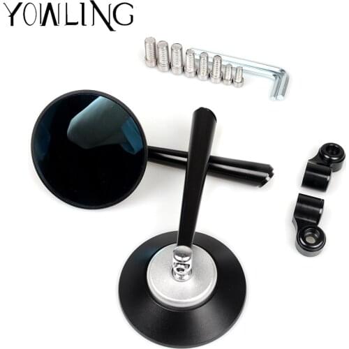 Motorcycle CNC Aluminum Rear View Rearview Mirrors Side Mirror For YAMAHA Honda Ducati Kawasaki NINJA250 300R Z250 VERSYS300X