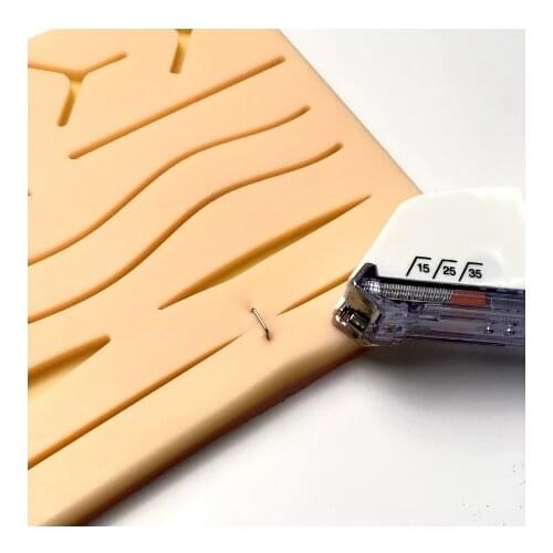 Medical Disposable Skin Stapling Stitching Student Practice Device Surgery 35W Type Surgical Clipper Nail Stapler Needle Remover