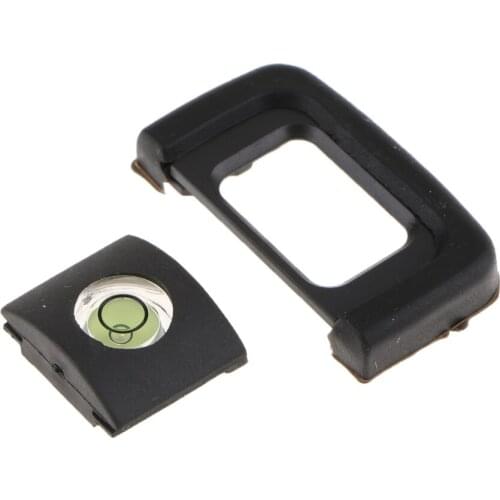 Camera Eyecup Viewfinder Eyepiece + Spirit Level for Nikon D5600 / D3400 - Used to Protect Your Camera from Dust or Other Dirts