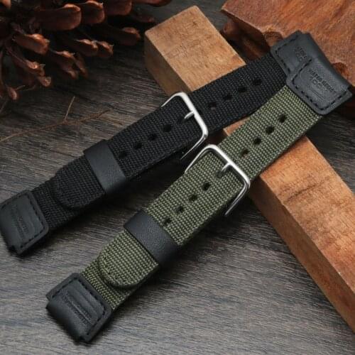 Watch Accessories Nylon strap for Casio G-SHOCK DW5600 DW5610 watch band DW-5600BB GW-M5610 Sport Bracelet Wrist waterproof Belt
