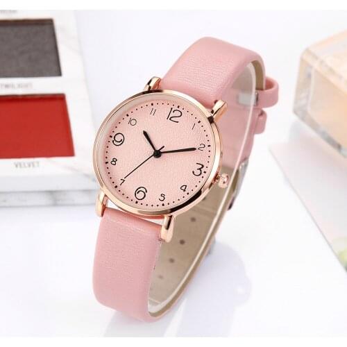 Luxury Women Wristwatches Clocks Fashion Leather Strap Quartz Ladies Womens Dress For Gift Watches Montre Femme Reloj Mujer