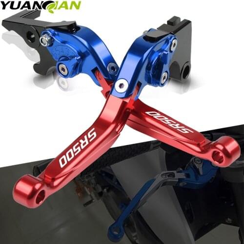 Brake Clutch Levers For Yamaha SR 500 SR500 1978 1979 1980-1991 Lever Extendable Folding Lever Motorcycle Accessories Adjustable