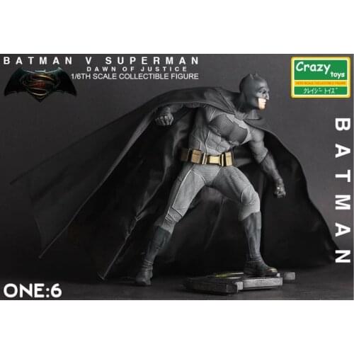 Crazy Toys Batman V Superman Dawn of Justice Batman 1:6 Action Collectible Figure Toys 25cm