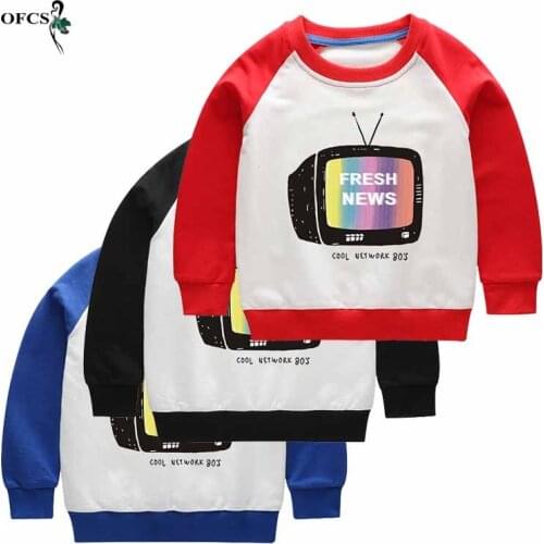 Best Sweatshirts For Guys Boy Fashion Childrens Pakchwork Hoodies Sports Tops For Girls Kids Costume Undefined Full T-shirt Hot