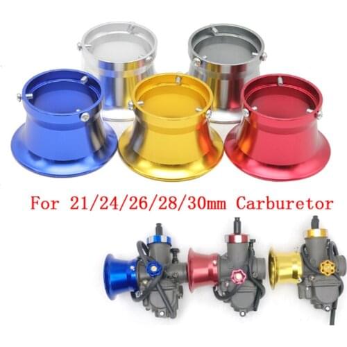Universal 50mm For Modified PWK KEIHIN 28mm 30mm Carburetor Motorcycle Air Filter Motorbike Wind Cup Horn Cup Filter Cup