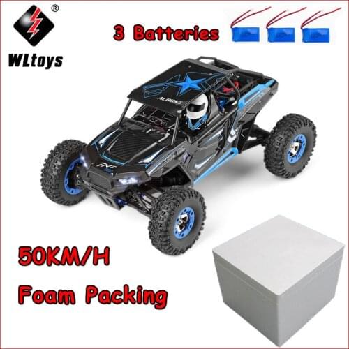 WLtoys Super Power RC Car 12428-B 1:12 2.4G 4WD 50KM/H electric Remote Control Climbing Off-road Vehicle High Speed RC Car toy