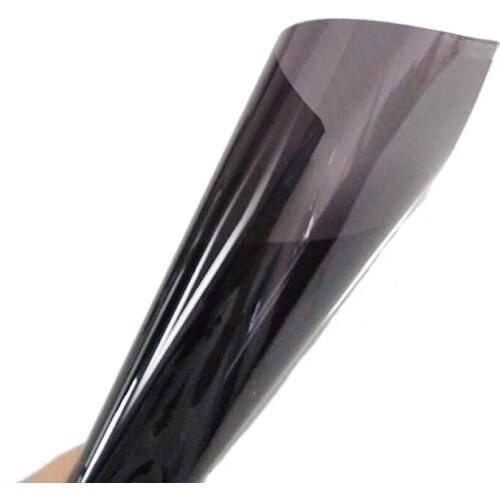 50cmX200cm Super quality 2ply 35%VLT charcoal metallized one way vision mirror film