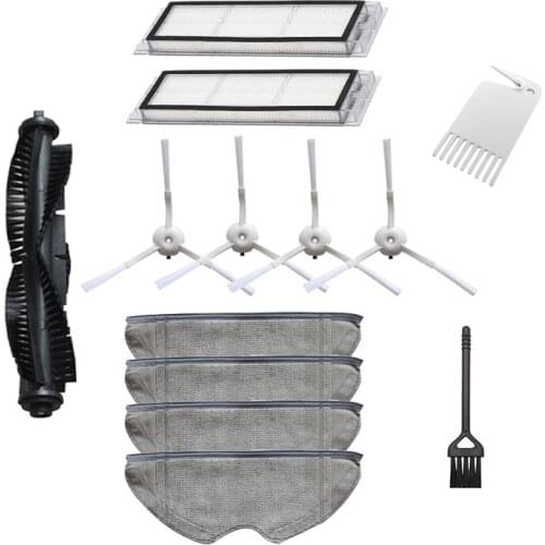Washable Main Roller Side Brush Hepa Filter Mop Cloth for 360 S5 S7 Robot Vacuum Cleaner Kits Parts Accessories