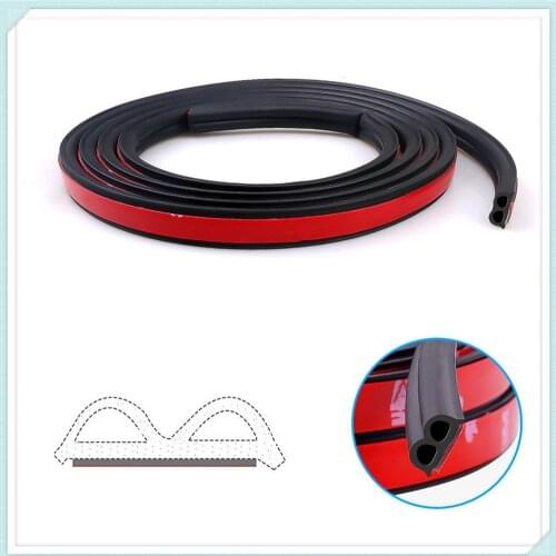 Car Door Seal Strip Rubber Noise Insulation Weatherstrip for Ford Freestyle Fairlane Equator Expedition EcoSport Kuga F-Series