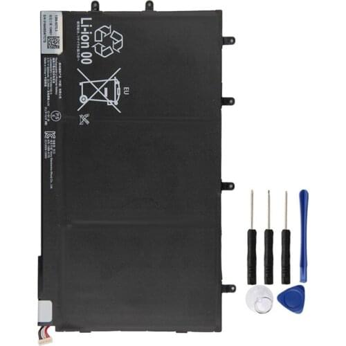 Original Replacement Tablet Battery LIS3096ERPC For SONY Xperia Tablet Z Tablet 1ICP3/65/100-3 Rechargable Batteries 6000mAh