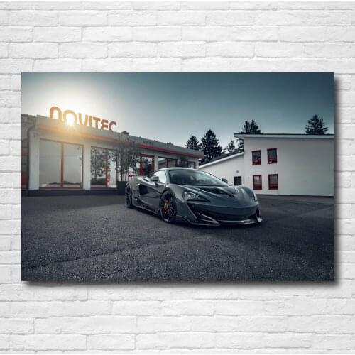 Modern Painting Sport car McLaren 570S Wallpaper Supercar Posters and Prints Canvas Wall Art Decorative Picture Home Decor