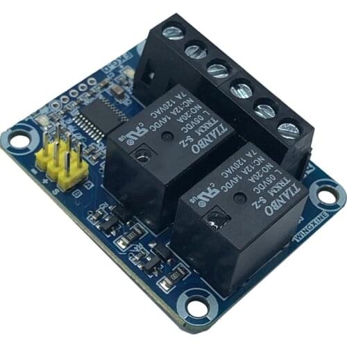 FKG-D Controller Dual-Channel Relay Electronic Switch Model Airplane Remote Control Single-Pole Double-Throw Controller
