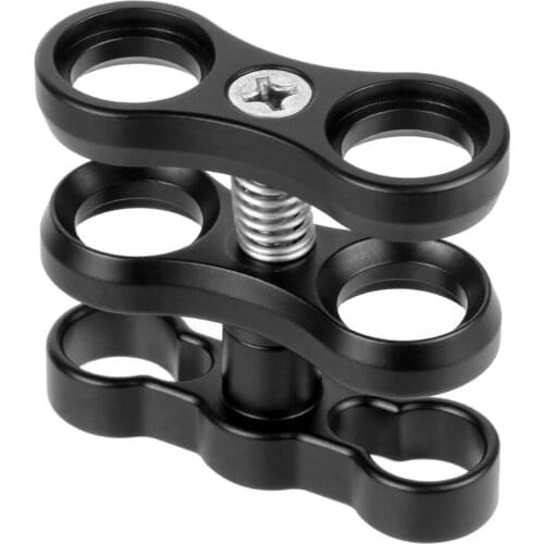 1 Inch,1-Pack Black Standard Underwater Ball Clamp Mount for 1 Inch Ball